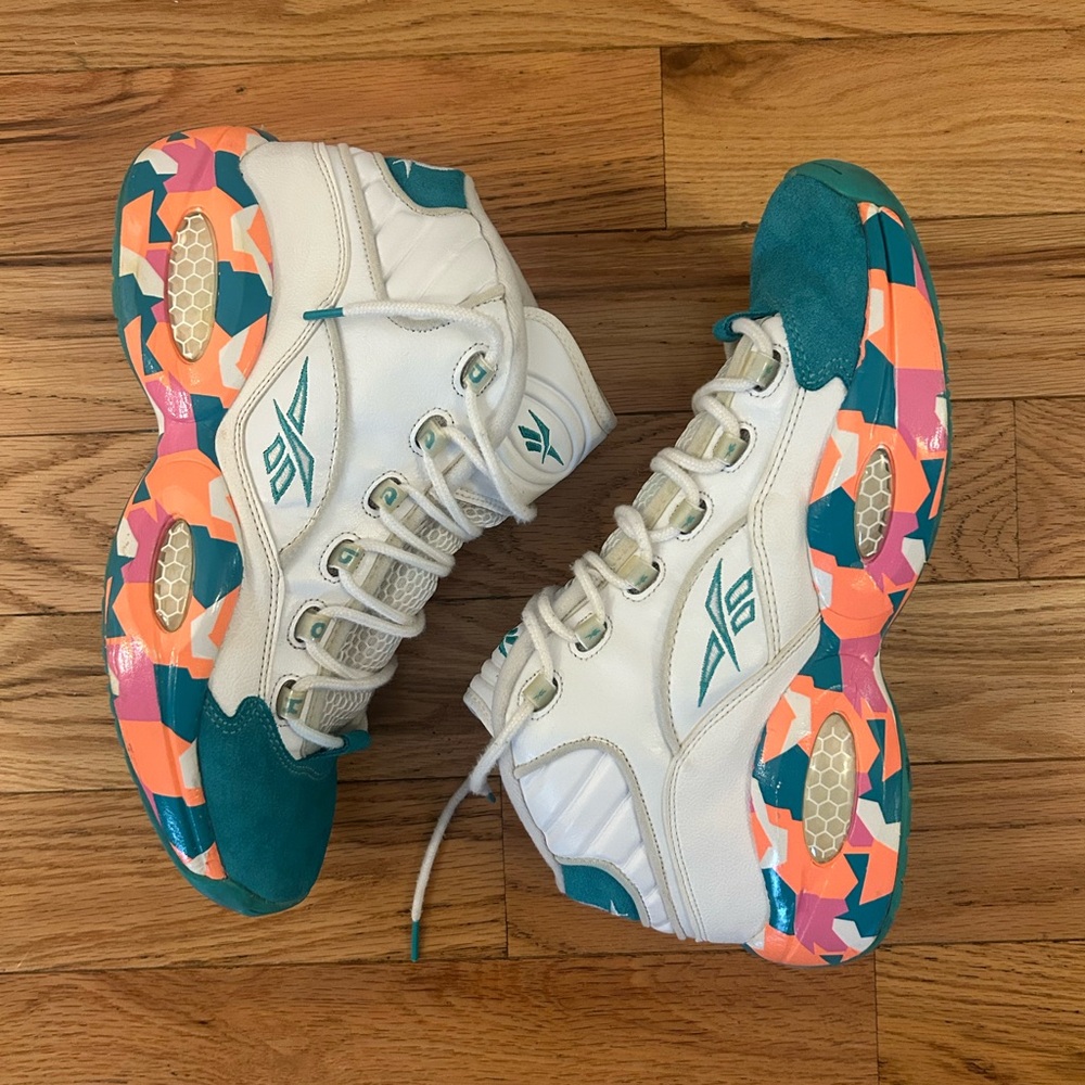 Reebok Question Mid “White Noise”
